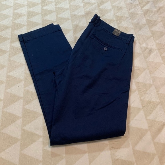 NWOT J crew e1589 blue slim fit stretch chino pants - Picture 2 of 4